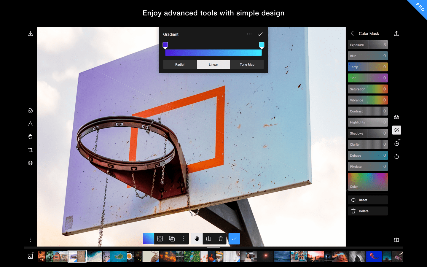 Polarr Photo Editor gets a Windows 7+ desktop release